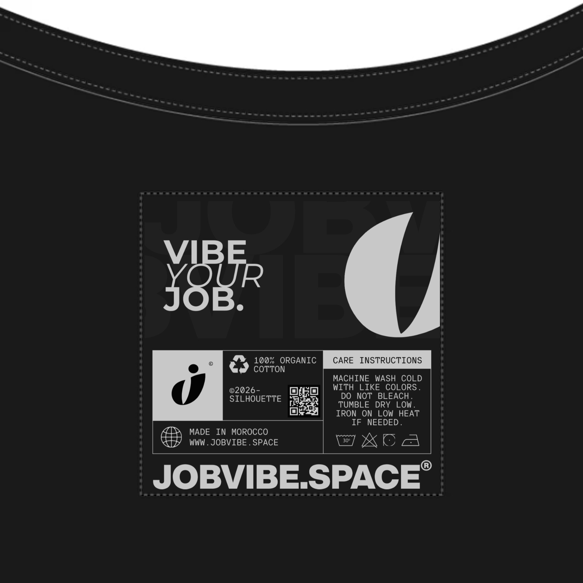 "Creative Mode" Creator Minimalist Heavyweight T-Shirt - Black - Image 4