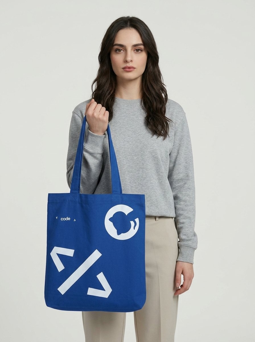 "Commit Summer" Developer Minimalist Canvas Tote Bag